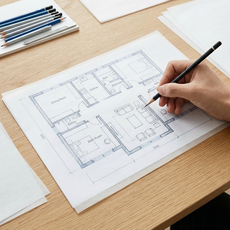 A4 Calligraphy Tracing Paper 1 - огляд і ціна Home Office Layout