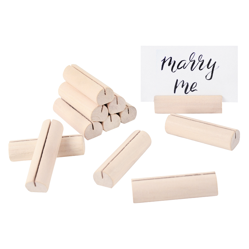 5/10Pcs Wooden Photo Stand Rec - огляд і ціна Document Holder Stand