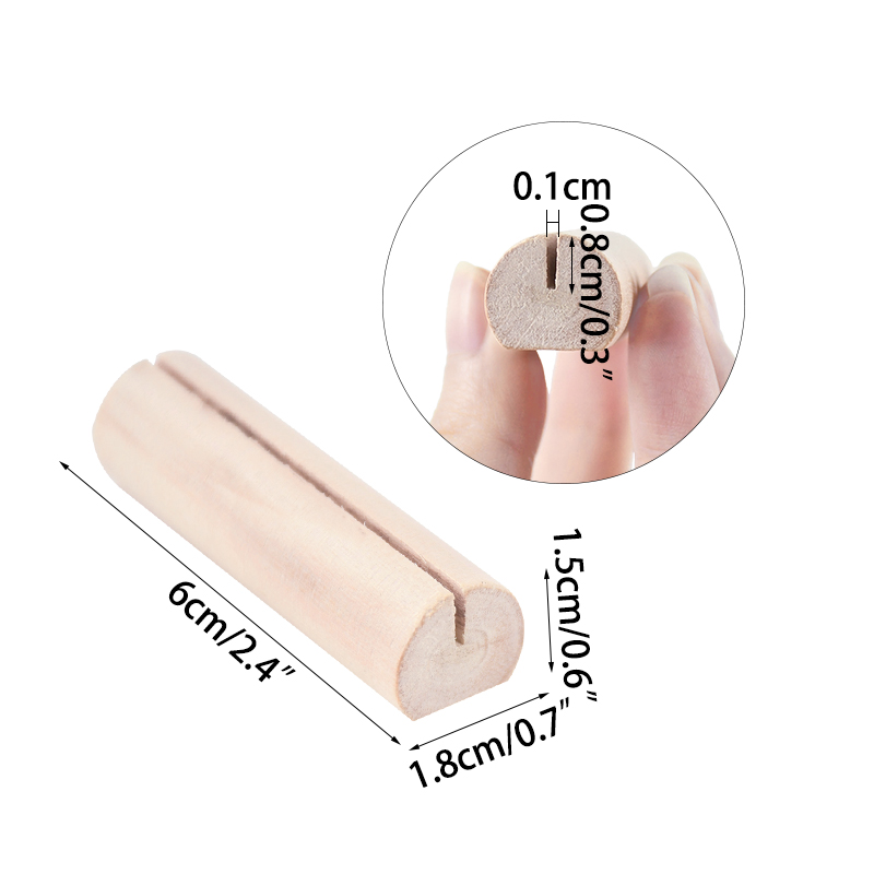5/10Pcs Wooden Photo Stand Rec - огляд і ціна Document Holder Stand