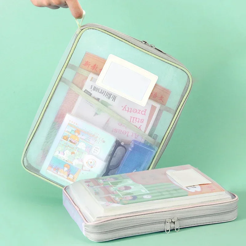 A4 Clear Mesh Zipper Document  - огляд і ціна Document Scanner Portable