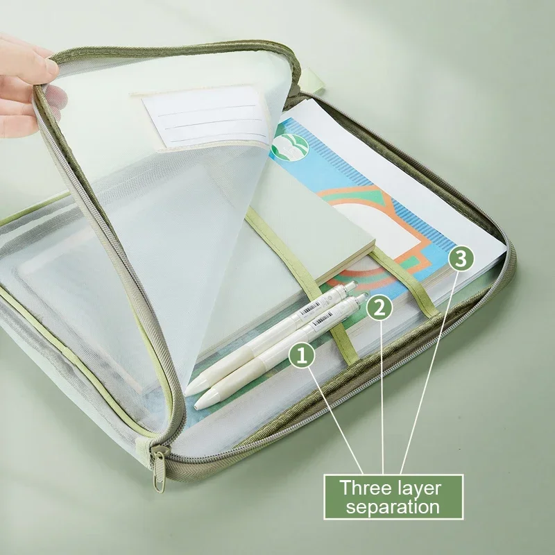 A4 Clear Mesh Zipper Document  - огляд і ціна Document Scanner Portable