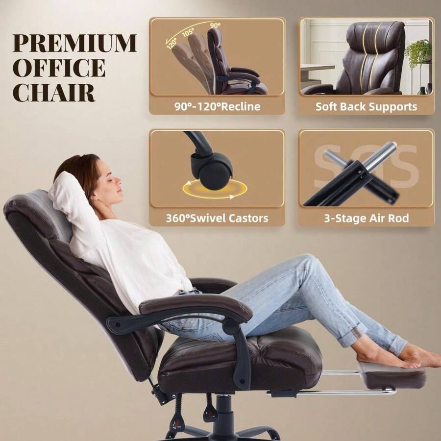 Office Chair, High Back Comput - огляд і ціна Ergonomic Office Chair