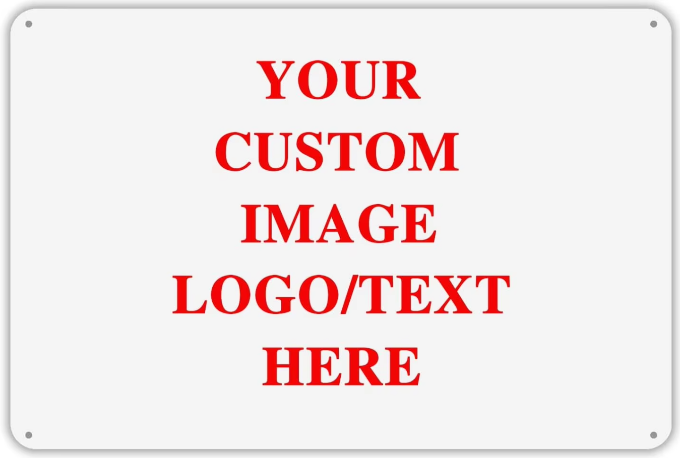 Custom Sign Personalized Metal - огляд і ціна Home Office Logo