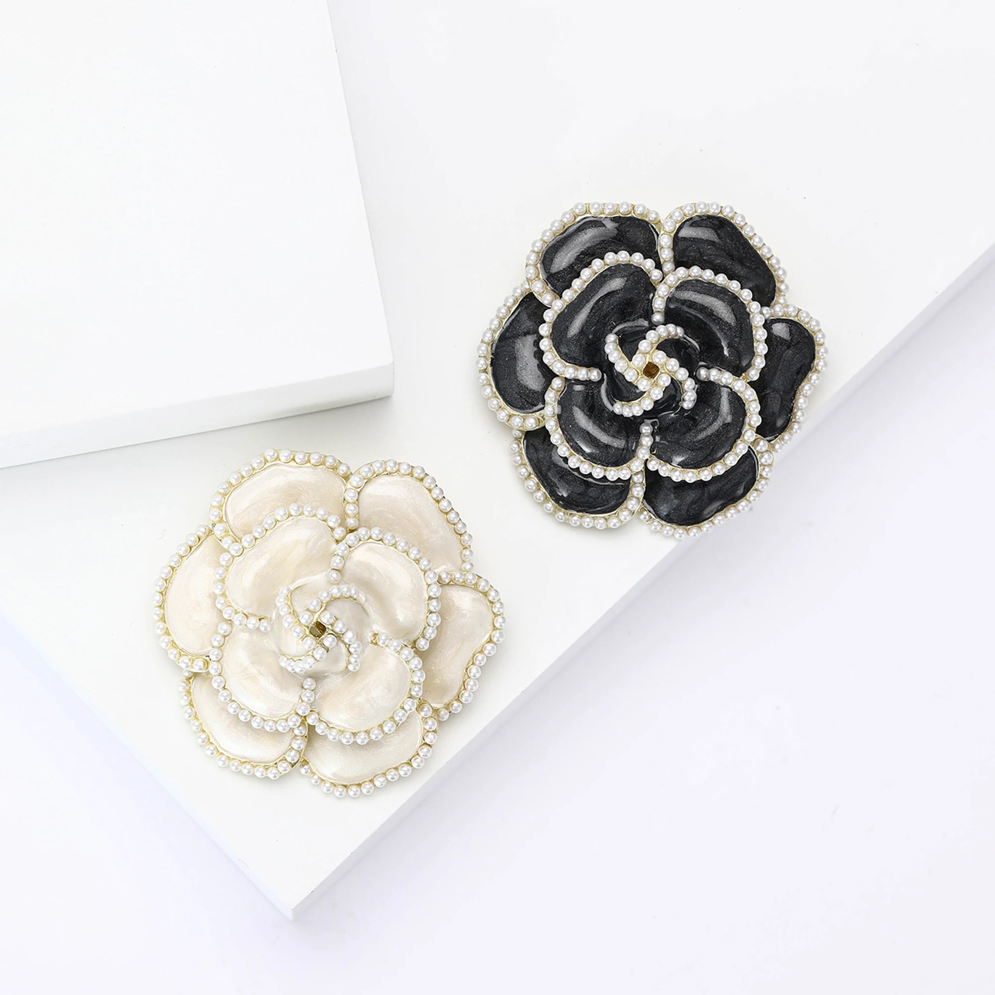 Rhinestone Camellia Brooches f - огляд і ціна Home Office Layout