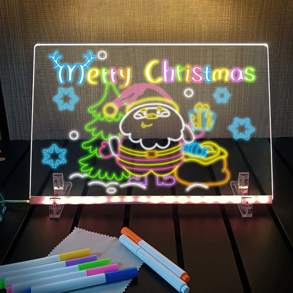 Illuminated Dry Erase Acrylic  - огляд і ціна Home Office Or