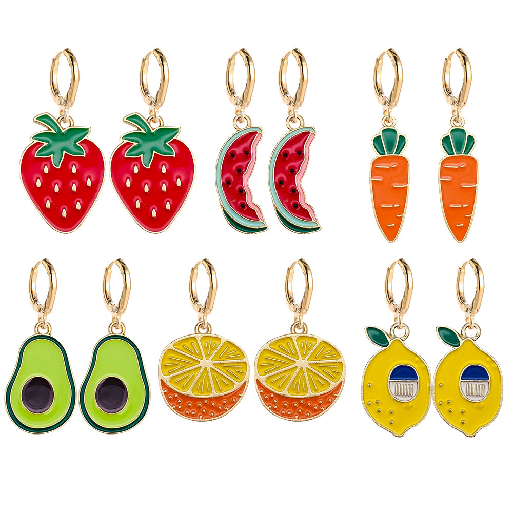 New Fashion Fruit Earrings Lem - огляд і ціна Home Office Layout