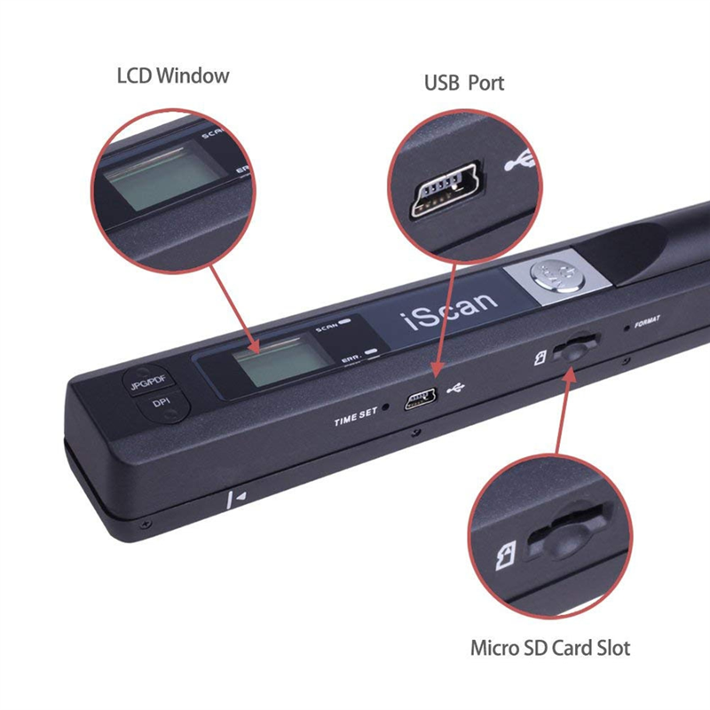 Portable Handheld Mini Scanner - огляд і ціна Document Scanner Portable